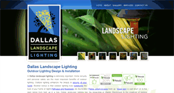 Desktop Screenshot of dallaslandscapelighting.net